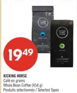 Pharmaprix KICKING HORSE Whole Bean Coffee offer