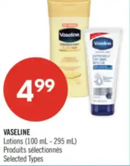 Pharmaprix VASELINE Lotions offer