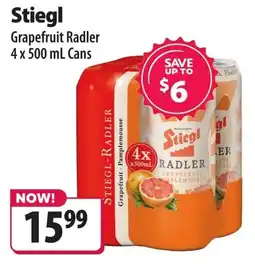 Co-op Stiegl grapefruit radler offer