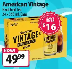 Co-op American vintage hard iced tea offer