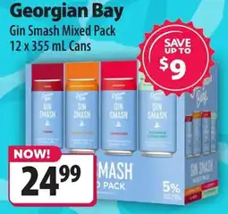 Co-op Georgian bay gin smash mixed pack offer