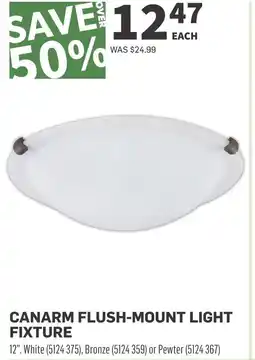 Co-op Canarm flush-mount light fixture offer