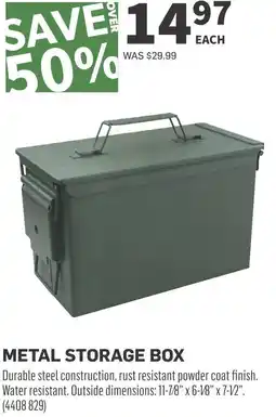 Co-op Metal storage box offer