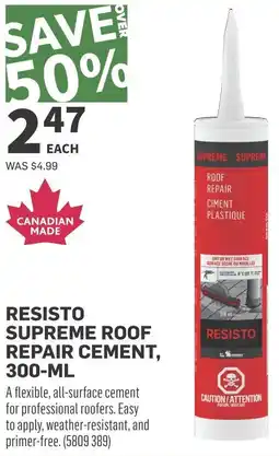 Co-op Resisto supreme roof repair cement offer