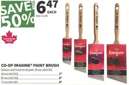 Co-op Co-op imagine paint brush offer