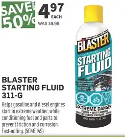 Co-op Blaster starting fluid 311-G offer