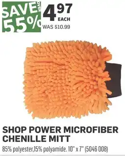 Co-op Shop power microfiber chenille mitt offer