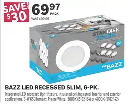 Co-op Bazz led recessed slim offer