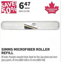 Co-op Simms microfiber roller refill offer