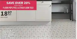 Co-op Floor pops peel & stick floor tile offer
