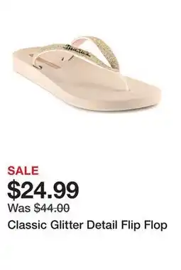 TSC Stores Classic Glitter Detail Flip Flop offer