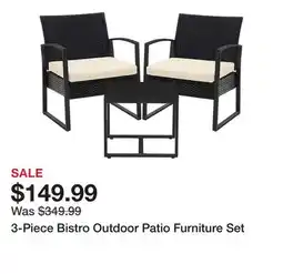 TSC Stores 3-Piece Bistro Outdoor Patio Furniture Set offer