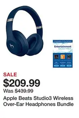 TSC Stores Apple Beats Studio3 Wireless Over-Ear Headphones Bundle offer