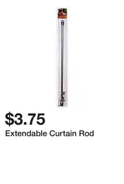 Dollarama Extendable Curtain Rod offer