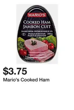 Dollarama Mario's Cooked Ham offer