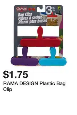 Dollarama RAMA DESIGN Plastic Bag Clip offer