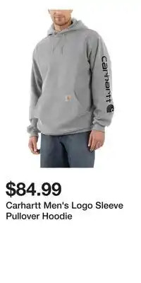 Mark's Carhartt Men's Logo Sleeve Pullover Hoodie offer