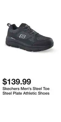 Mark's Skechers Men's Steel Toe Steel Plate Athletic Shoes offer