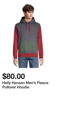 Mark's Helly Hansen Men's Fleece Pullover Hoodie offer