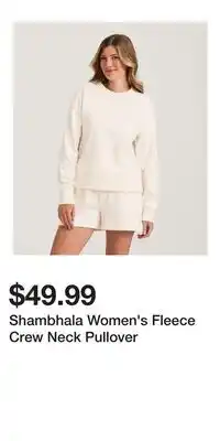 Mark's Shambhala Women's Fleece Crew Neck Pullover offer