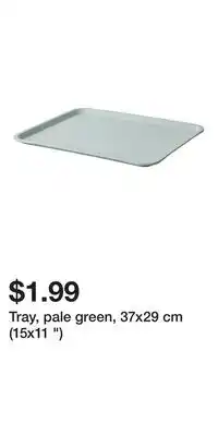 IKEA Tray, pale green, 37x29 cm (15x11 ) offer