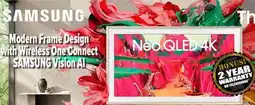 2001 Audio Video QN65LS03FW SAMSUNG 65 Modern Frame Design with Wireless One Connect SAMSUNG Vision AI offer