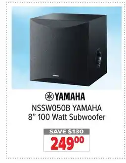 2001 Audio Video NSSW050B YAMAHA 8 100 Watt Subwoofer offer