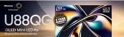 2001 Audio Video 55U88GQ Hisense 55 Mini-LED Pro offer