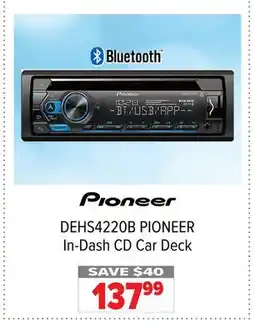 2001 Audio Video PIONEER In-Dash CD Car Deck offer
