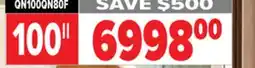 2001 Audio Video QN100QN80F SAMSUNG 100 NEO QLED 4K QN80F VISION AI SMART TV offer