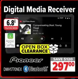 2001 Audio Video DMH1770NEX Pioneer Digital Media Receiver offer