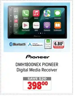 2001 Audio Video DMH1800NEX PIONEER Digital Media Receiver offer