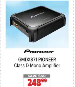 2001 Audio Video GMDX871 PIONEER Class D Mono Amplifier offer