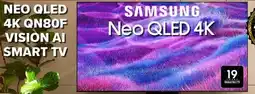 2001 Audio Video QN55QN80F Samsung 55 NEO OLED VISION AI SMART TV offer