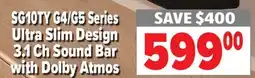 2001 Audio Video SG10TY G4/G5 Series LG Ultra Slim Design 3.1 Ch Sound Bar 59900 with Dolby Atmos Sound Bars offer