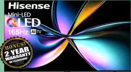 2001 Audio Video 55U78QG Hisense 55 Mini LED AI TV offer