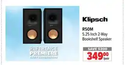 2001 Audio Video R50M 5.25 Inch 2-Way Bookshelf Speaker offer