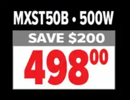 2001 Audio Video MXST50B 500w Samsung W High Power Sound Powers offer