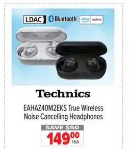 2001 Audio Video EAHAZ40M2EKS True Wireless Noise Cancelling Headphones offer