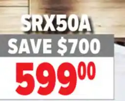 2001 Audio Video SRX50A SOUNDBAR TRU X DOLBY ATMOS+SUB offer