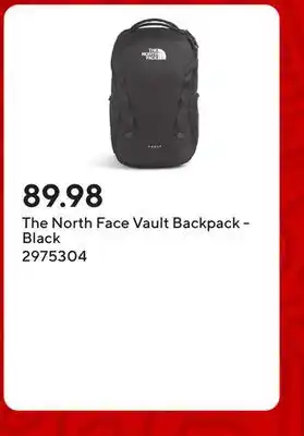 Staples The North Face Vault Backpack - Black offer