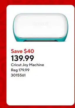 Staples Cricut Joy Machine offer