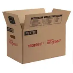 Staples Staples Moving Box - Small - 18 L x 11 W x 12 H offer