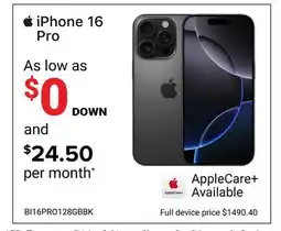 Visions Electronics iphone 16 Pro offer