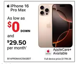 Visions Electronics iPhone 16 Pro Max offer