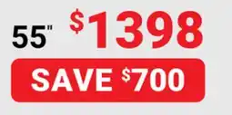 Visions Electronics LG OLED 55 NATIVE 120Hz PANEL offer