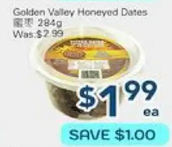 Oceans Fresh Food Market Golden valley honeyed dates offer