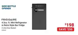 Visions Electronics FRIGIDAIRE 4.5cu. ft. Mini Refrigerator in Retro Style Bar Fridge offer
