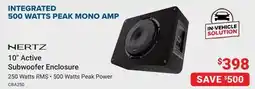 Visions Electronics NERTZ 10 Active Subwoofer Enclosure offer
