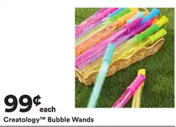 Michaels Creatology Bubble Wands offer